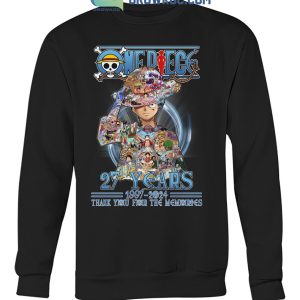 One Piece 27 Years Of The Memories Luffy T-Shirt