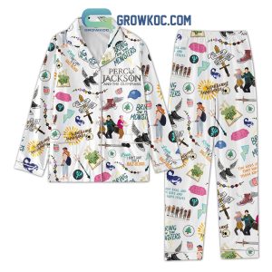 Percy Jackson And The Olympians Demigod Polyester Pajamas Set