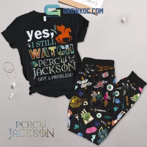 Percy Jackson I Still Watch Fleece Pajamas Set
