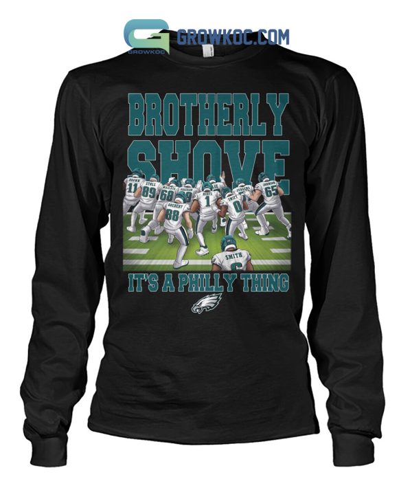 Philadelphia Eagles Brotherly Shove T-Shirt