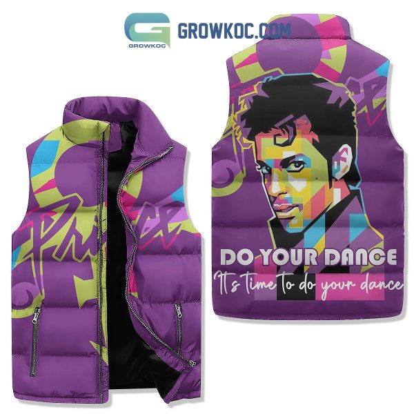 Prince Do Your Dance Sleeveless Puffer Jacket