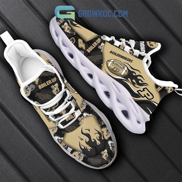 Purdue Boilermakers Fan Personalized Max Soul Sneaker