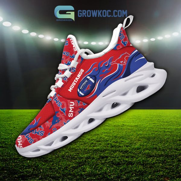 SMU Mustangs Fan Personalized Max Soul Sneaker