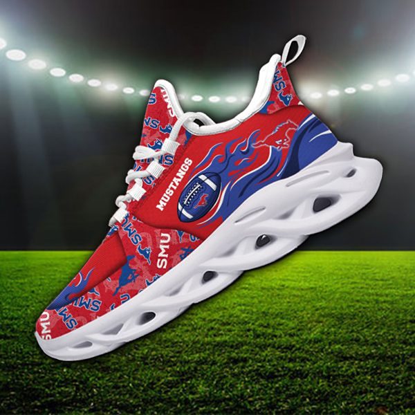 SMU Mustangs Fan Personalized Max Soul Sneaker