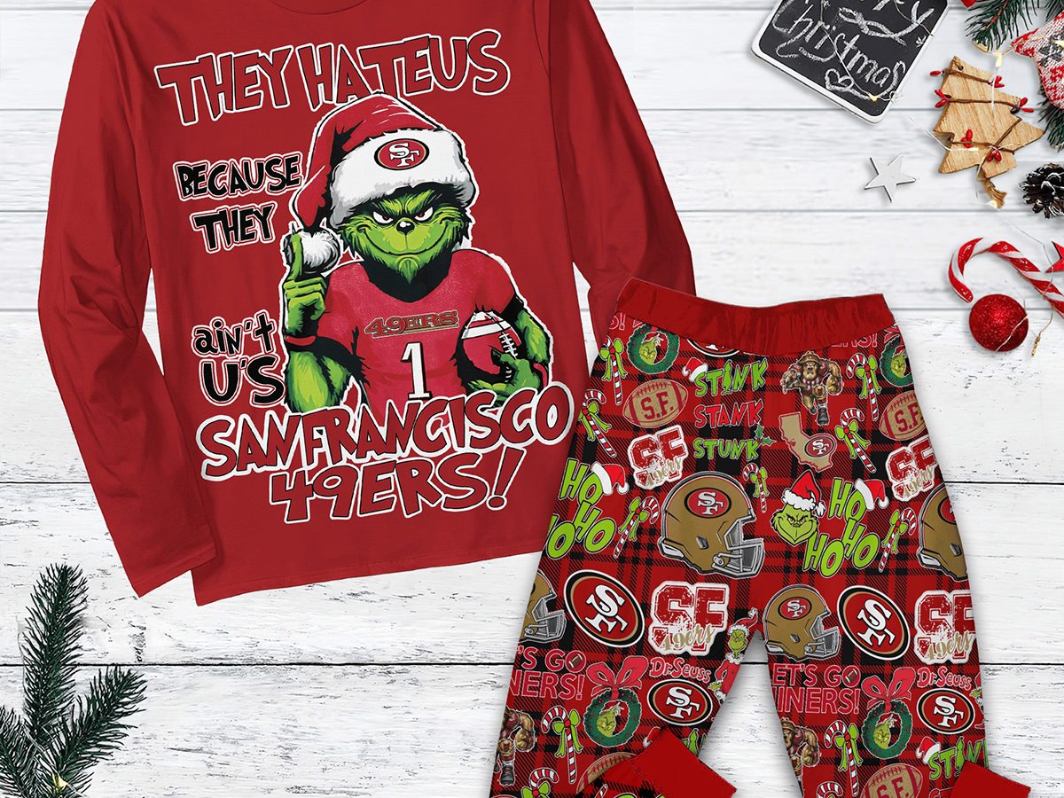 49ers pajama set new arrivals