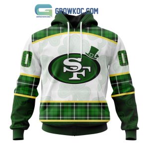 San Francisco 49ers St. Patrick Day Personalized Hoodie Shirts