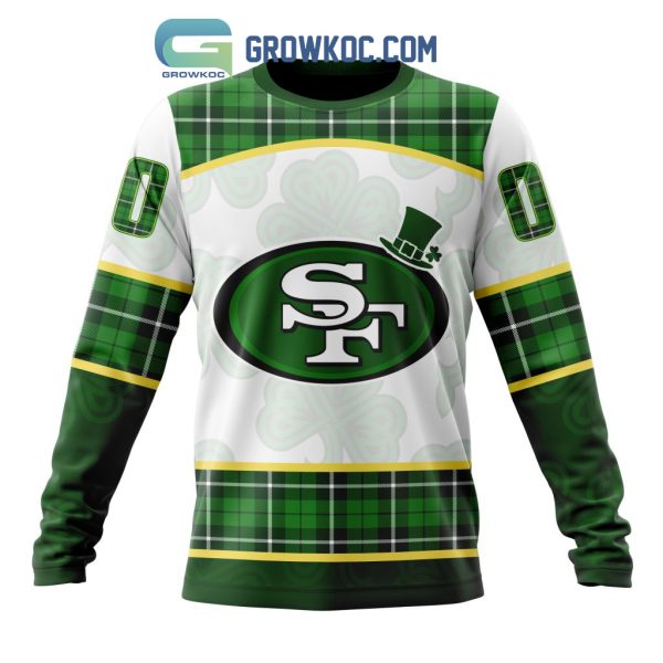 San Francisco 49ers St. Patrick Day Personalized Hoodie Shirts