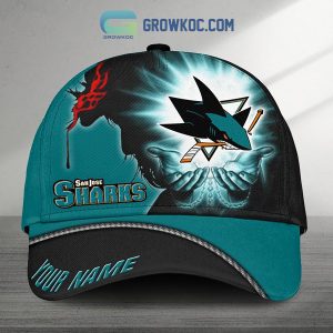 San Jose Sharks Personalized Sport Fan Cap
