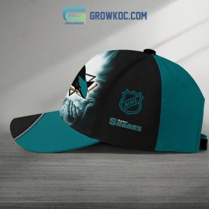 San Jose Sharks Personalized Sport Fan Cap