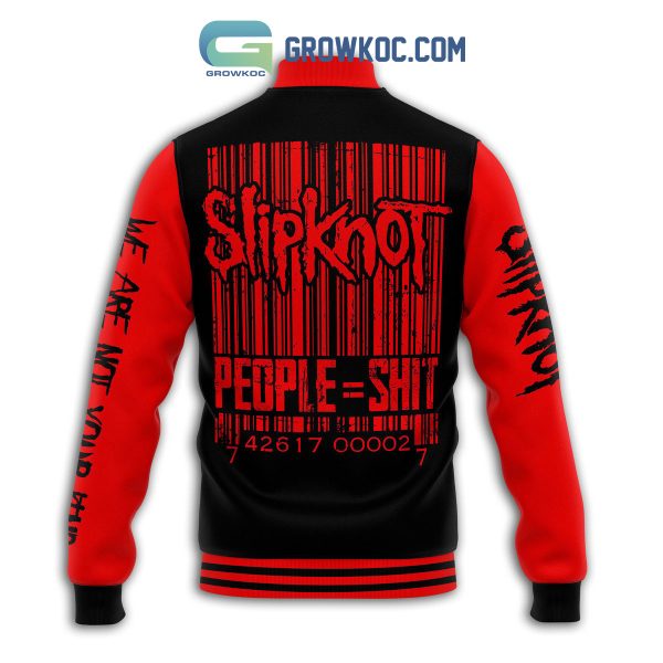 Slipknot People Shit Personalized Baseball Jacket