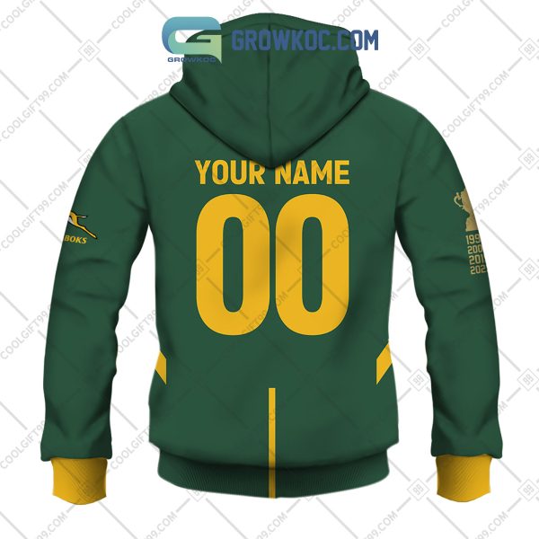 South Africa Rugby World Cup France 2023 Personalized Hoodie Shirts