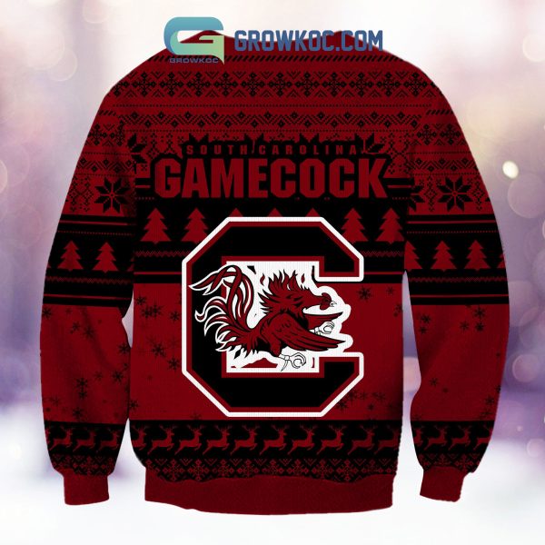 South Carolina Gamecocks Grinch NCAA Christmas Ugly Sweater