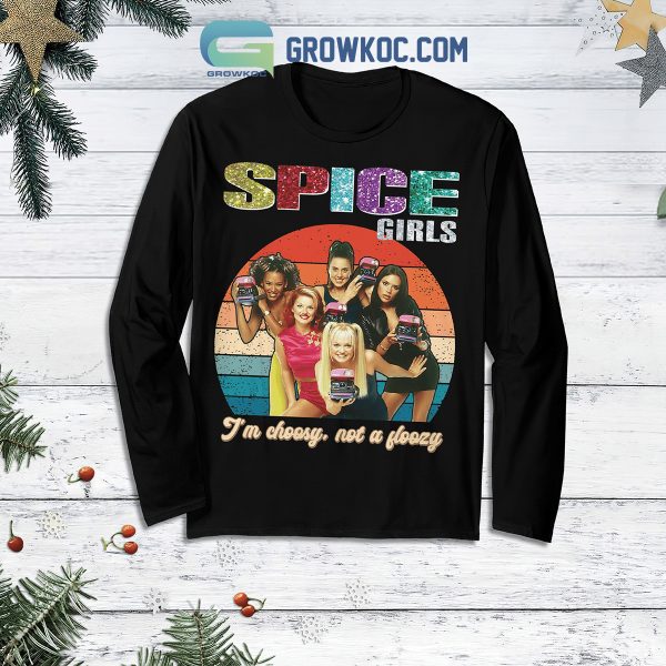 Spice Girls Choosy Not A Floozy Fleece Pajamas Set Long Sleeve