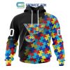 Tampa Bay Lightning Puzzle Design Autism Awareness Personalized Hoodie Shirts