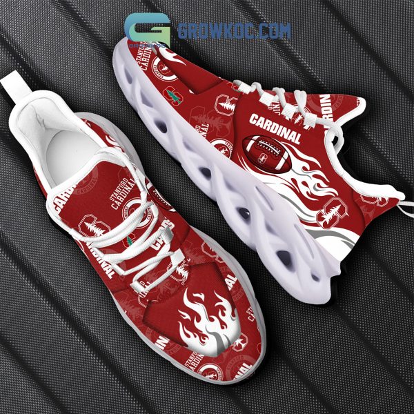 Stanford Cardinal Fan Personalized Max Soul Sneaker