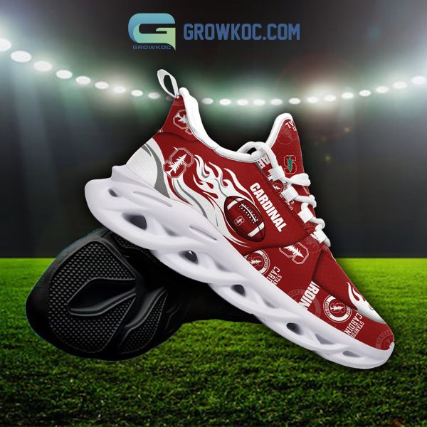 Stanford Cardinal Fan Personalized Max Soul Sneaker