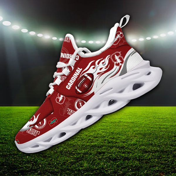 Stanford Cardinal Fan Personalized Max Soul Sneaker