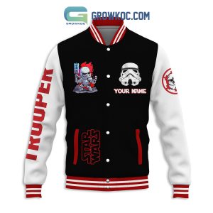 Star Wars Storm Troop Personalized Baseball Jacket