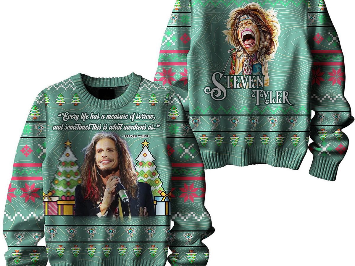 Aerosmith christmas sweater sale