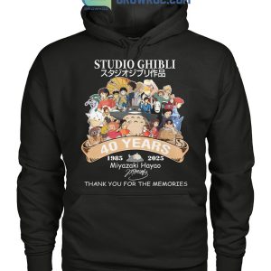 Studio Ghibli 40 Years Of The Memories T-Shirt