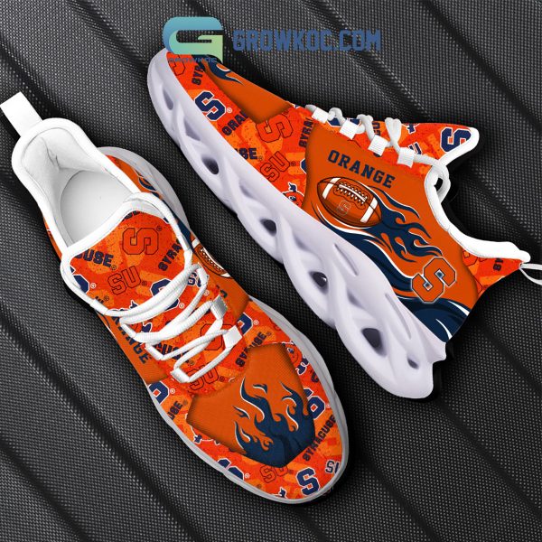 Syracuse Orange Fan Personalized Max Soul Sneaker