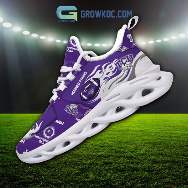 TCU Horned Frogs Fan Personalized Max Soul Sneaker