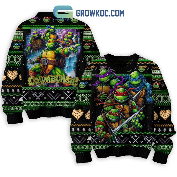 Teenage Mutant Ninja Turtles Cowabunga Ugly Sweater