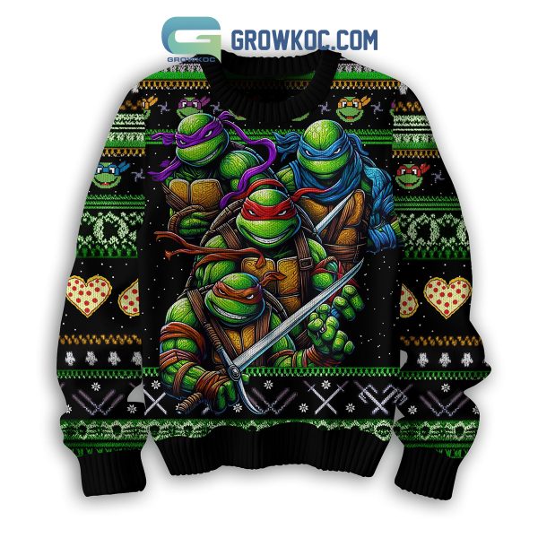 Teenage Mutant Ninja Turtles Cowabunga Ugly Sweater