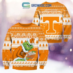 Tennessee Volunteers Grinch NCAA Christmas Ugly Sweater