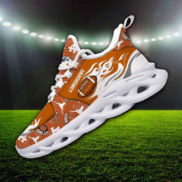 Texas Longhorns Fan Personalized Max Soul Sneaker