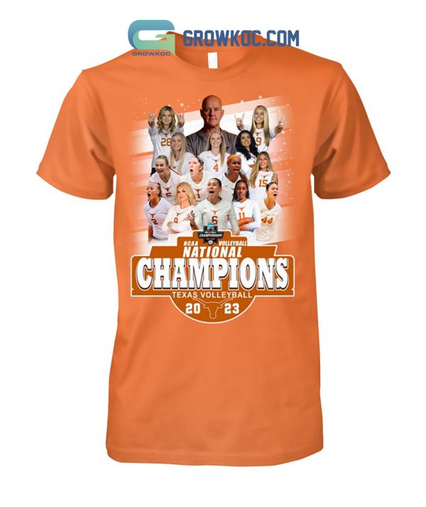 Texas Longhorns NCAA Volleyball National Champions 2023 T-Shirt