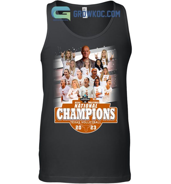 Texas Longhorns NCAA Volleyball National Champions 2023 T-Shirt