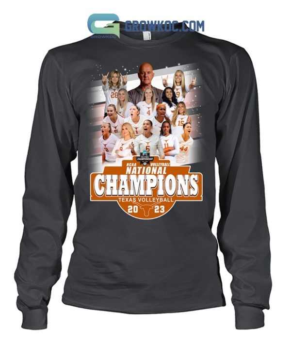 Texas Longhorns NCAA Volleyball National Champions 2023 T-Shirt