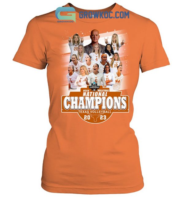 Texas Longhorns NCAA Volleyball National Champions 2023 T-Shirt