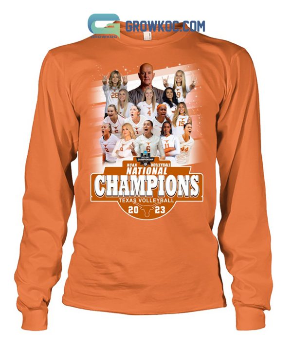 Texas Longhorns NCAA Volleyball National Champions 2023 T-Shirt