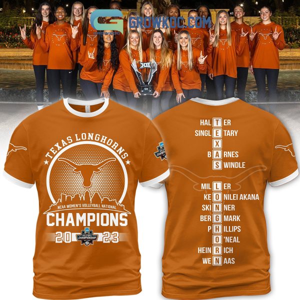 Texas Longhorns NCAA Women’s Volleyball National Champions 2023 Hoodie Shirts