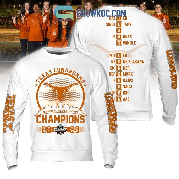 Texas Longhorns NCAA Women’s Volleyball National Champions 2023 Hoodie Shirts