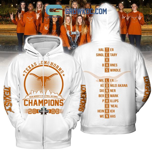 Texas Longhorns NCAA Women’s Volleyball National Champions 2023 Hoodie Shirts