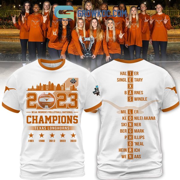 Texas Longhorns Women’s Volleyball NCAA Champions 2023 Horizon Hoodie Shirts