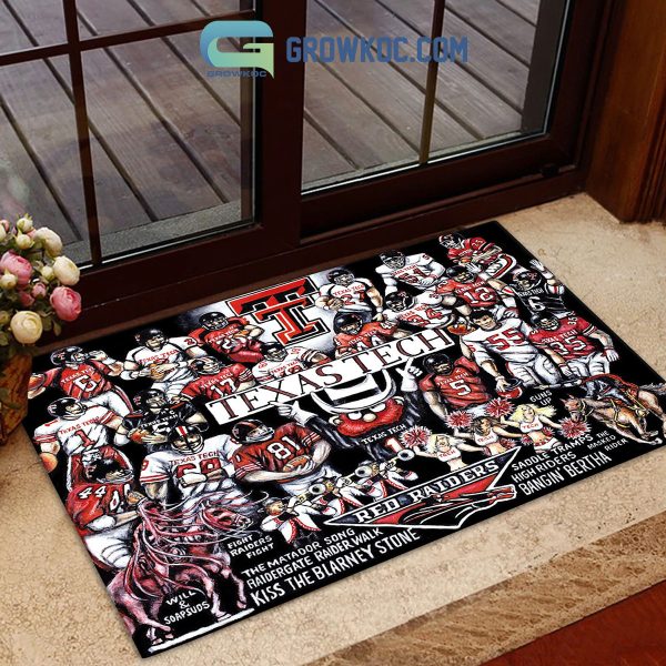 Texas Tech Red Raiders Football History Legend Doormat