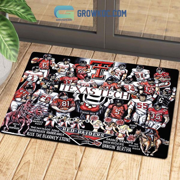 Texas Tech Red Raiders Football History Legend Doormat