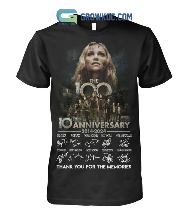 The 100 TV Series 10th Anniversary T-Shirt