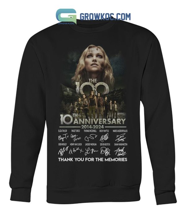 The 100 TV Series 10th Anniversary T-Shirt