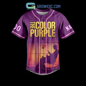 The Color Purple I Am Beautiful Personalized Baseball Jersey