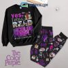 The Color Purple Kind Of Girl Fleece Pajamas Set Long Sleeve