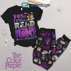 The Color Purple I Still Read Fleece Pajamas Set