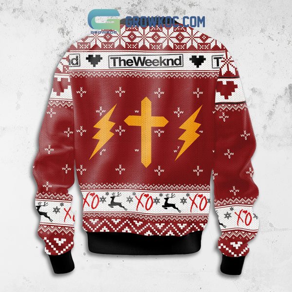 The Weeknd XOTWOD Christmas Ugly Sweater