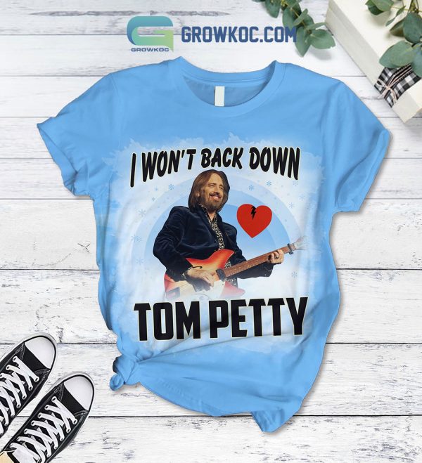 Tom Petty I Won’t Back Down Fleece Pajamas Set