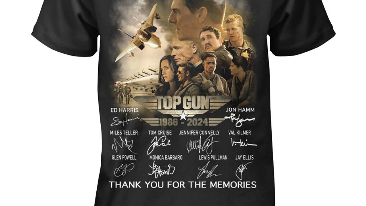 Top Gun US Navy Tom Cruise 38th Anniversary T-Shirt - Growkoc | T-Shirts