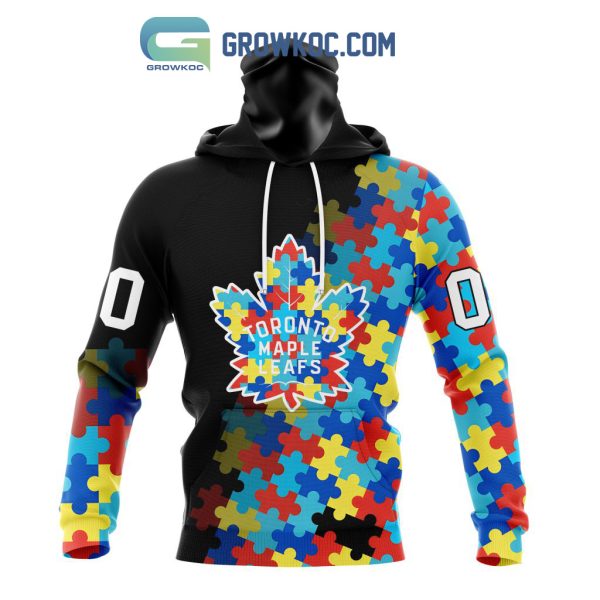 Toronto Maple Leafs Puzzle Design Autism Awareness Personalized Hoodie Shirts